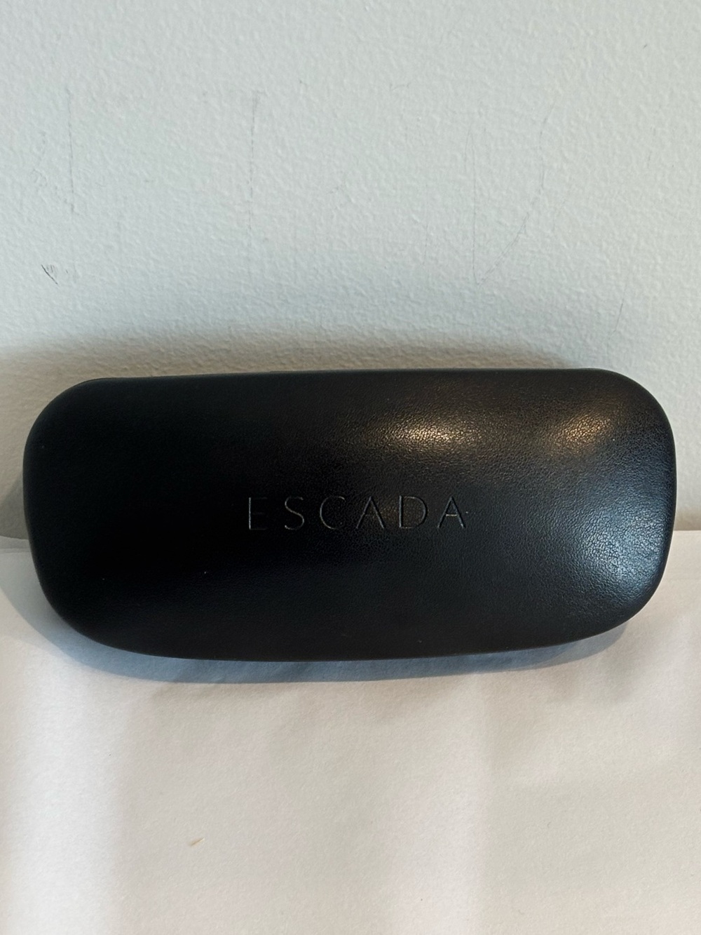 Escada hard shell Black Protective Eyewear Case sunglasses case Unisex